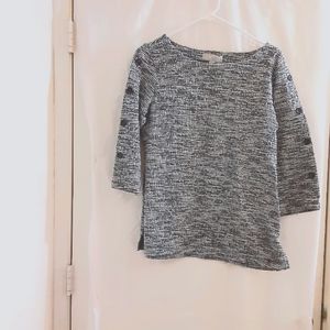 Carolyn Taylor Black &  White Sweater size M